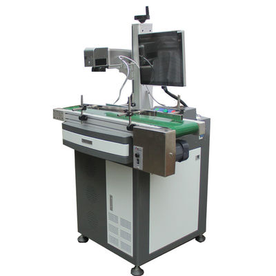 China Laser-Graviermaschine für Aluminiumumbauten, minimaler Charakter Faser-Laser-Markierungs-0.15mm fournisseur