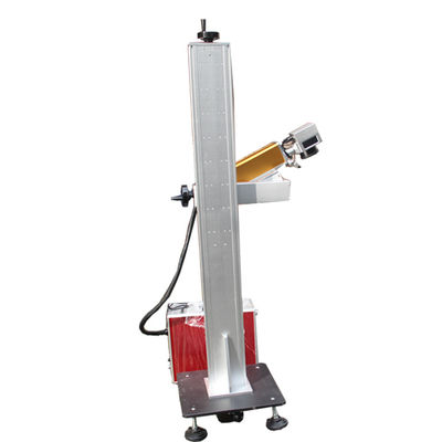 China Buchstabe-automatische Faser-Laser-Graviermaschine für Datum/Uhrzeit, Metallmarkierungs-Maschine fournisseur