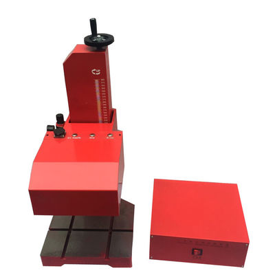 China Pinmark-Punkt Pin-Markierungs-Maschinen-Tischmodell für Metallnummernschild fournisseur