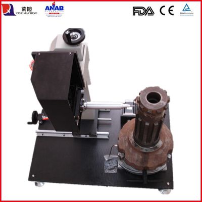 China Lcd-Prüfer-Drehpunktematrix-Graviermaschine für Metallrohr, tragbare Punkt-Finnen-Markierung fournisseur
